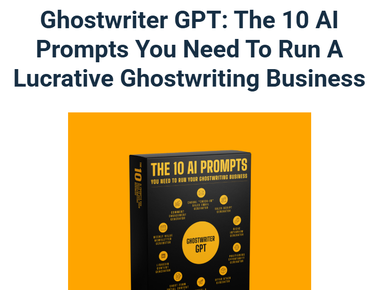 Dickie Bush and Nicholas Cole – Ghostwriter GPT Download