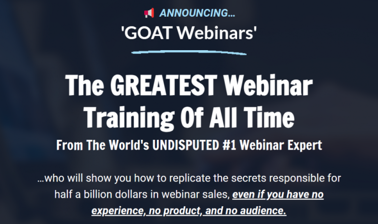 Jason Fladlien – GOAT Webinars Download