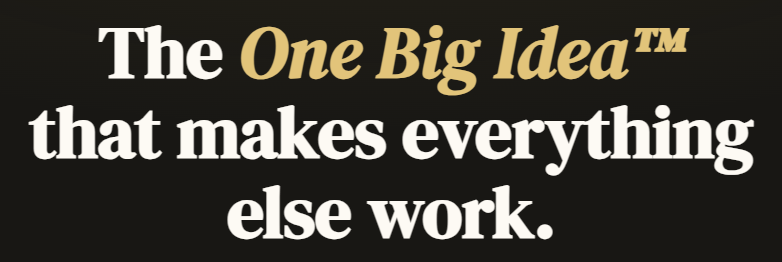 Jon Brosio – One Big Idea Masterclass Download