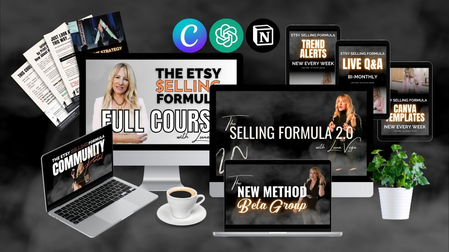Luna Vegas – The Etsy Selling Formula Download