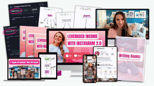 Maria Wendt – Leveraged Income With Instagram 2.0 Download