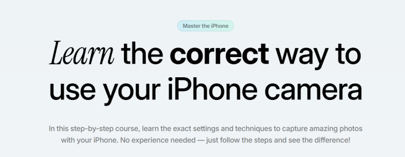 Oliur – iPhone Creator Course Download