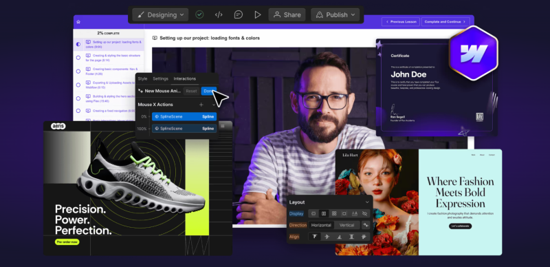 Ran Segall – Webflow Masterclass 5.1 Pro Download
