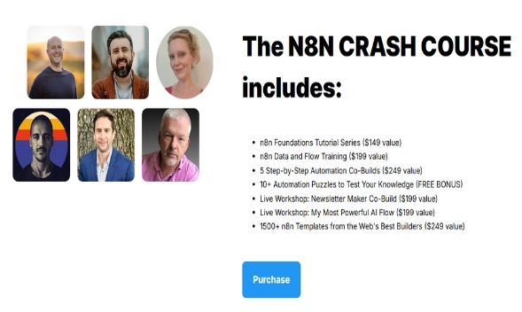 ROB LENNON N8n Course Download