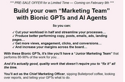 Sam Woods – Bionic GPTs, AI Agents Download