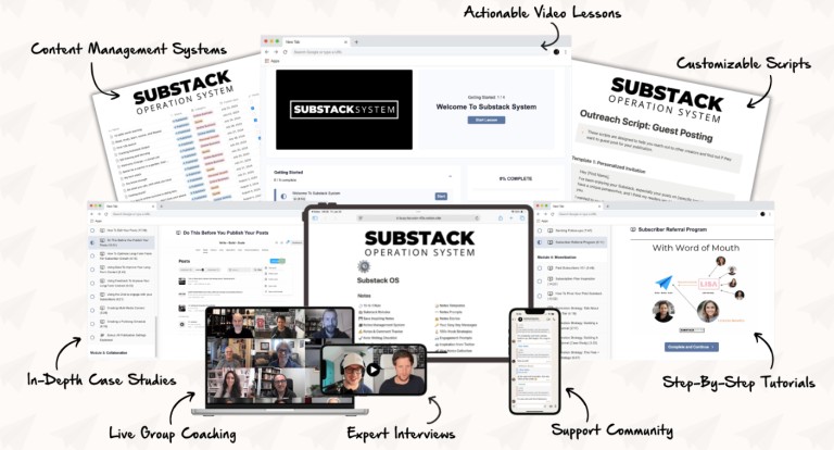 Write Build Scale – Substack System Download